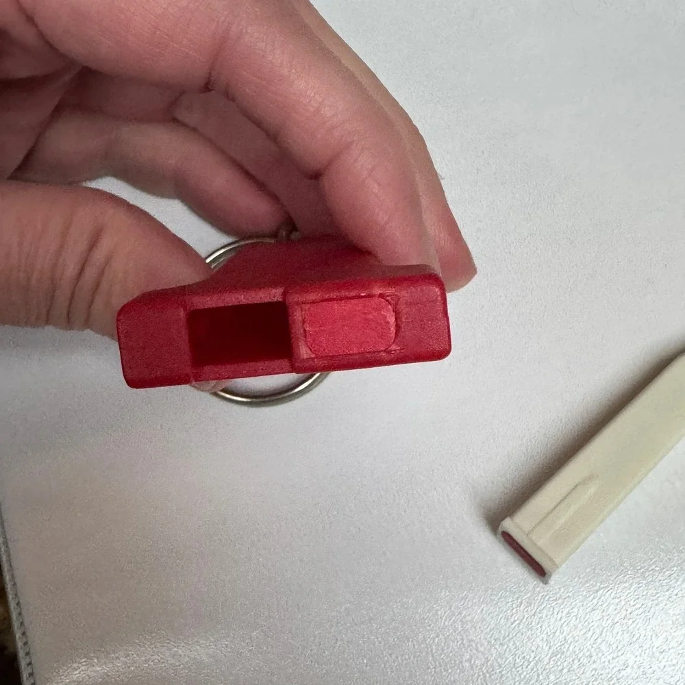 Coca Cola Number‎ 1 One Keychain  Hidden Mini Pen Does not Work Key Ring Fob